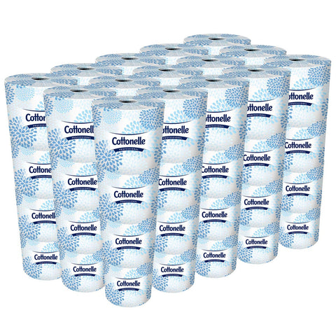 Cottonelle Professional White 2 Ply Standard Roll Bathroom Tissue - 451 sheets per roll -- 60 rolls per case