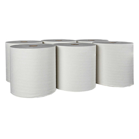 Scott Essential Universal Plus Paper White Hard Roll Towel, 600 Feet -- 6 rolls per case