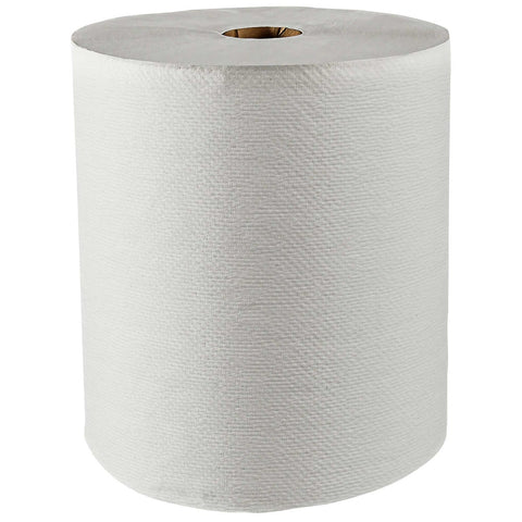 Scott Essential Universal Plus Paper White Hard Roll Towel, 600 Feet -- 6 rolls per case