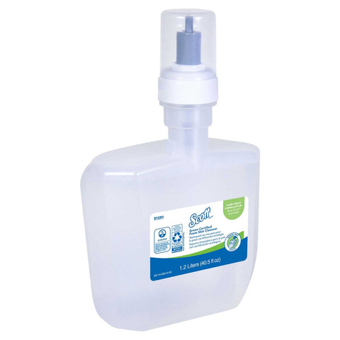 Scott Essential Unscented Clear Green Certified Foaming Hand Soap, 1.2 Liter -- 2 per case