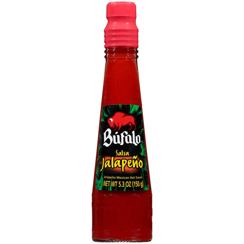 Bufalo Salsa Jalapeno Hot Sauce, 5.3 Ounce -- 24 per case