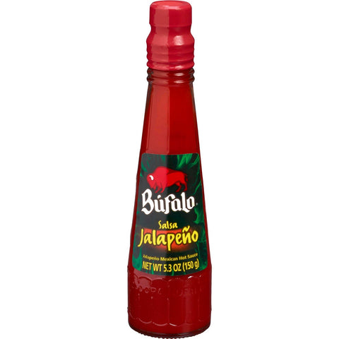 Bufalo Salsa Jalapeno Hot Sauce, 5.3 Ounce -- 24 per case