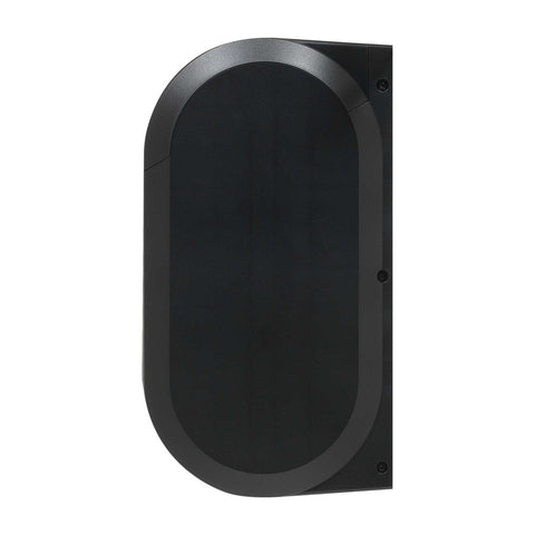 Georgia Pacific Compact Black Vertical Double Roll Toilet Paper Dispenser.
