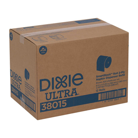 Dixie Dixult Sstk Brown Napkin Dispenser Refill Roll -- 4800 per case.