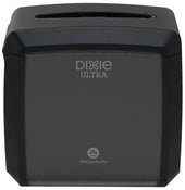 GP Dixie Ultra Black Tabletop Interfold Napkin Dispenser
