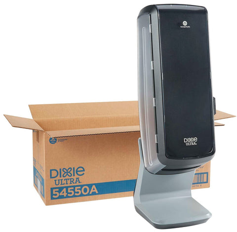 GP Pro Dixie Ultra Easynap Black Tower Interfold Napkin Dispenser