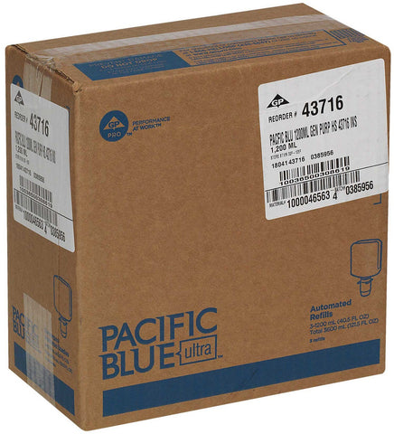 Pacific Blue Ultra Automated Touchless Gentle Foam Soap Dispenser Refill, 1200 Milliliter -- 3 per case