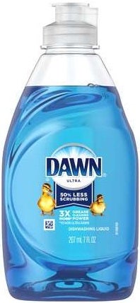 Dawn Ultra Original Regular Hand Dishwashing Liquid, 7 Fluid Ounce -- 12 per case