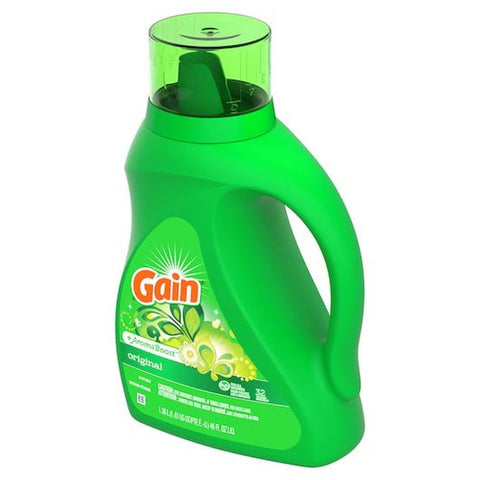 Gain High Suds Outdoor Fresh Liquid Detergent, 1.36 Liter -- 6 per case