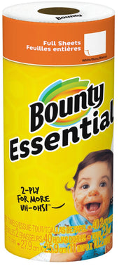 Bounty Essentials 2 Ply Paper Towel -- 30 per case.