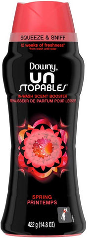 Downy Unstopables In-Wash Spring Scent Booster Granules, 14.8 Ounce -- 4 per case.