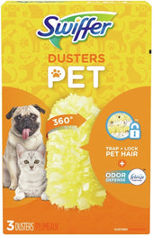 Swiffer 360 Degree Pet Odor Duster, 3 count per pack -- 6 per case.
