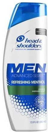 Head and Shoulders Refreshing Menthol Anti Dandruff Shampoo, 12.8 Fluid Ounce -- 6 per case