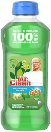 Mr. Clean Original with Gain Scent Liquid Multi Surface Cleaner, 28 Fluid Ounce -- 9 per case