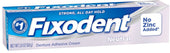 Fixodent Neutral Denture Adhesive Cream, 2.4 Ounce -- 24 per case.