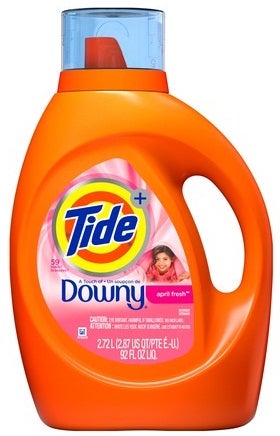 Tide Touch Of Downy April Fresh Liquid Laundry Detergent, 92 Ounce -- 4 per case