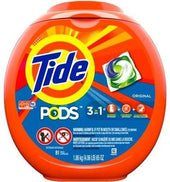 Tide Original Laundry Detergent Liquid Pods, 4.06 Pound Containers -- 4 per case