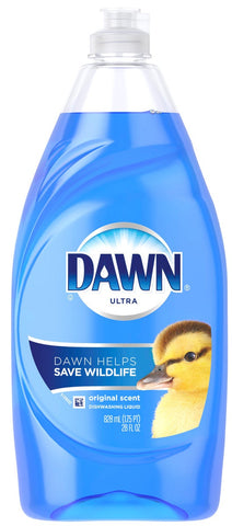 Dawn Ultra Original Scent Dishwashing Liquid, 28 Fluid Ounce -- 8 per case.