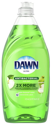 Dawn Ultra Anti Bacterial Apple Blossom Scent Dishwashing Liquid, 19.4 Fluid Ounce -- 10 per case.