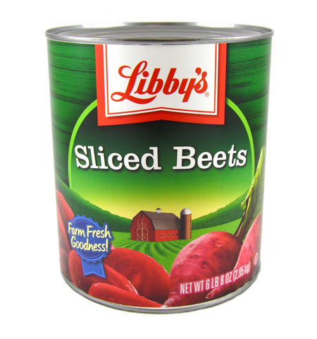 Libby's Medium Fancy Sliced Beets, 104 Ounce -- 6 per case