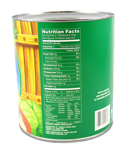 Libbys Fancy Sauerkraut - no. 10 can, 6 cans per case