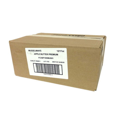 Knouse Foods Musselmans Apple Butter, 17 Ounce -- 12 per case.