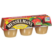 Knouse Foods Musselmans Sweetened Apple Sauce, 4 Ounce -- 12 per case.