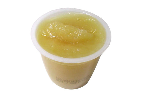 Musselmans Unsweetened Natural Apple Sauce, 24 Ounce -- 12 per case.