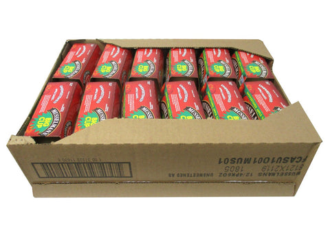 Musselmans Unsweetened Natural Apple Sauce, 24 Ounce -- 12 per case.