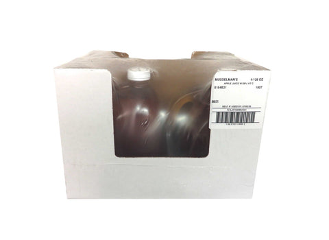 Knouse Foods Musselmans Apple Juice in 128 Ounce Plastic -- 4 per case.
