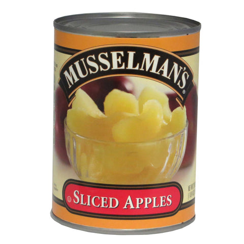 Knouse Foods Musselmans Sliced Apples, 20 Ounce -- 12 per case.