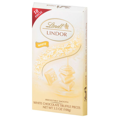Lindor Singles White Chocolate Truffle Bar, 3.5 Ounce -- 144 per case
