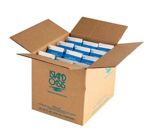Island Oasis Non Fat Greek Yogurt, 32 Fluid Ounce -- 12 per case.