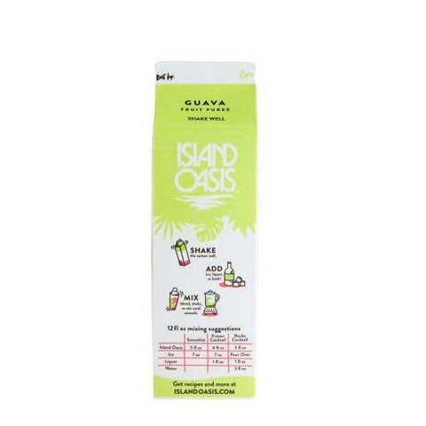 Island Oasis Guava Beverage Mix, 32 Fluid Ounce -- 12 per case