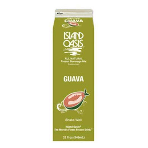 Island Oasis Guava Beverage Mix, 32 Fluid Ounce -- 12 per case