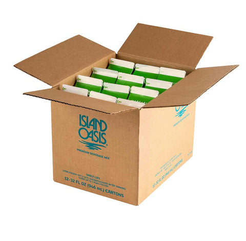Island Oasis Margarita Beverage Mix, 32 Fluid Ounce -- 12 per case.
