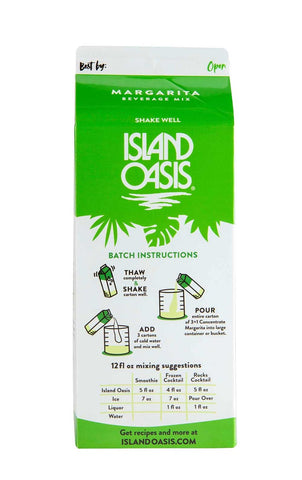 Island Oasis 3 Plus 1 Concentrate Margarita Mix, 64 Fluid Ounce -- 6 per case.