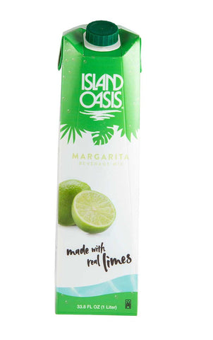Island Oasis Margarita Drink Mix - Aseptic, 1 Liter -- 12 per case.