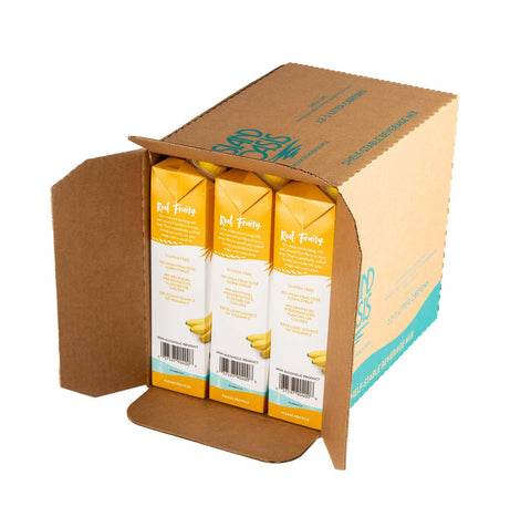 Island Oasis Banana Drink and Smoothie Mix - Aseptic, 1 Liter -- 12 per case.