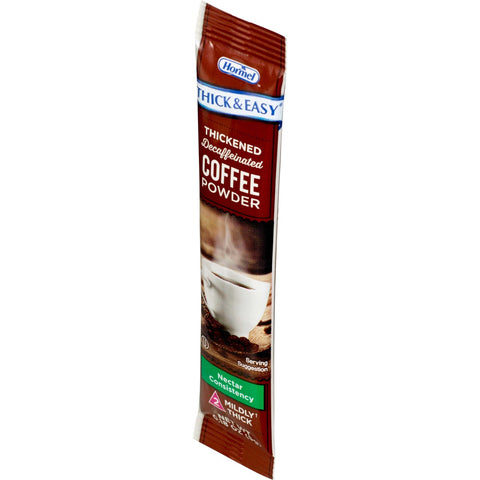 Hormel Healthlabs Thick and Easy Nectar Consistency Decaffeinated Coffee, 5 Gram -- 72 per case.