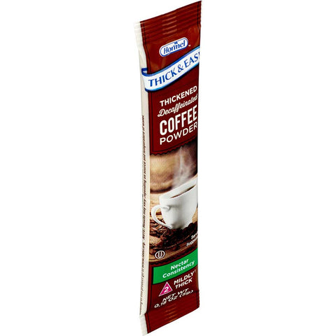 Hormel Healthlabs Thick and Easy Nectar Consistency Decaffeinated Coffee, 5 Gram -- 72 per case.