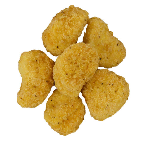 Brakebush Whole Grain Popcorn Shaped Chicken Breast, 10 Pound.