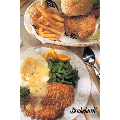 Brakebush Chicken Fried Chicken Fillet Fritter, 10 Pound.
