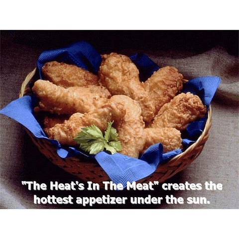 Inferno Wings Fully Cooked Breaded Chicken Wing, 12 Pound.