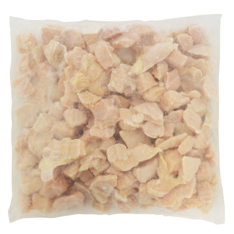 BreakBush Natural Raw Chicken Breast Chunk, 10 Pound.