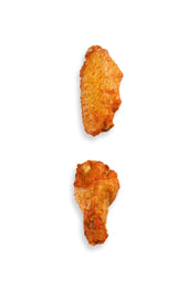 Buffaloos Fully Cooked Spicy Buffalo Sauce Chicken Wings, 4.5 Pound -- 2 per case.