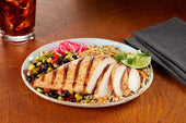 Chefs Craft Fully Cooked Flame Grilled Chicken Breast Fillet, 0.375 Pound -- 24 per case.