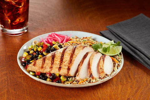 Chefs Craft Fully Cooked Flame Grilled Chicken Breast Fillet, 0.375 Pound -- 24 per case.