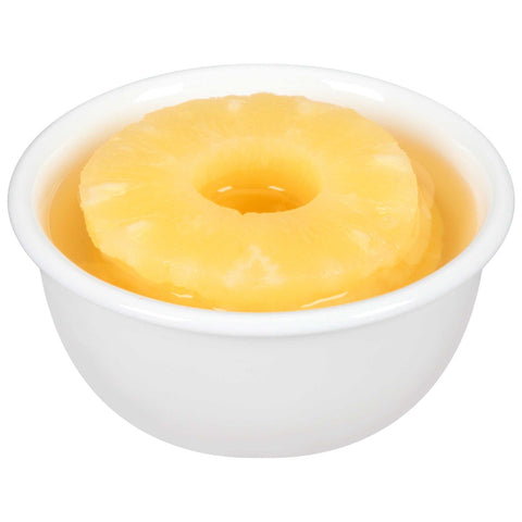 Dole Pineapple Thin Sliced in Light Syrup, 107 Ounce -- 6 per case.
