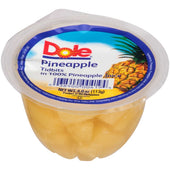 Dole Pineapple Tidbits in 100% Juice, 4 Ounce -- 36 per case